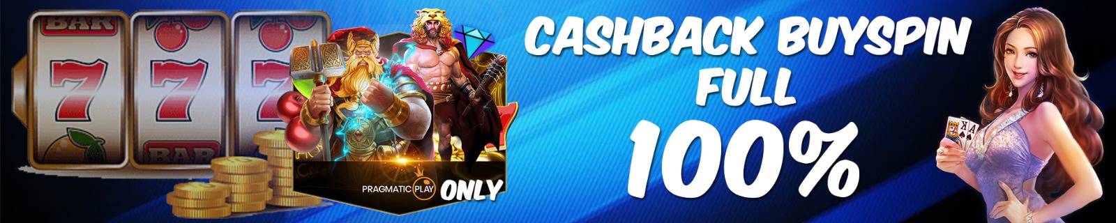 CASHBACK BUYSPIN 100%